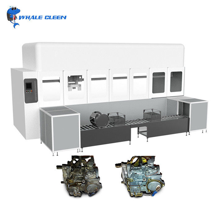 Industrial-Grade Multi-Tank Ultrasonic Cleaning Equipment For ITO Conductive Glass In Touchscreen LCD Industry
