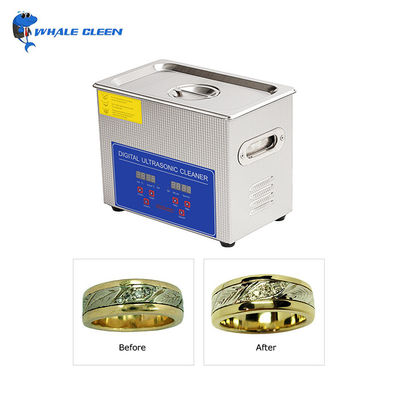 Professional Ultrasonic Ring Cleaning Machine 3.2L With Heated Parts Cleaning Tank