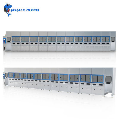 175L многобаковый автоматический ультразвуковой очиститель с механическим ручкой для автомобильных и металлических деталей